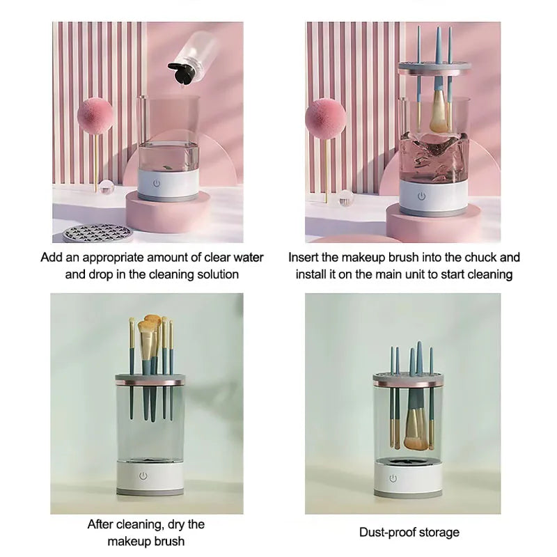Electric Makeup Brushes Cleaner